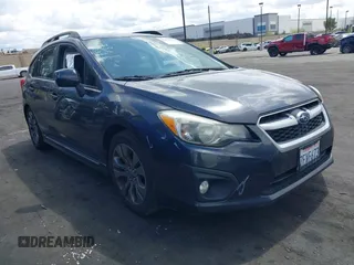 2014 Subaru Impreza Wagon 2.0i Sport Premium with VIN JF1GPAL66E8270106, listed as a IAAI auction lot 41915375 with 72,259 mi miles. Bid and sale history available at carsss.com. Image 1.