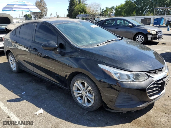 2019 Chevrolet Cruze LS with VIN 1G1BC5SM1K7152692, listed as a Copart auction lot 50574985 with 47,214 mi miles and Clean Title. Bid and sale history available at carsss.com. Image 4.