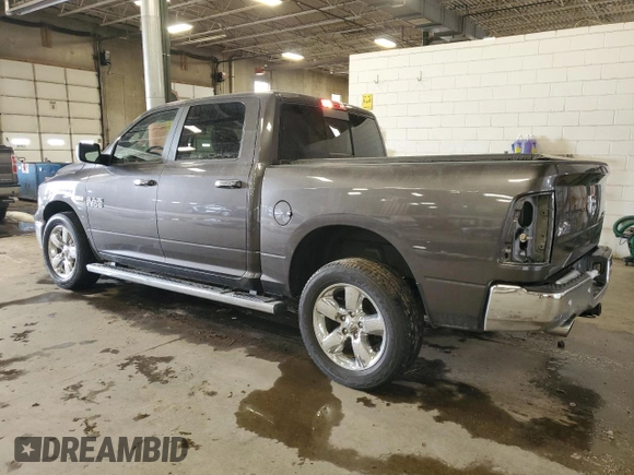 2018 Ram 1500 Big Horn with VIN 3C6RR7LTXJG198280, listed as a Copart auction lot 47587635 with 80,998 mi miles and Salvage Title. Bid and sale history available at carsss.com. Image 2.
