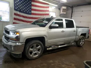 2016 Chevrolet Silverado 1500 LT with VIN 3GCUKREC9GG126088, listed as a Copart auction lot 46686115 with 144,484 mi miles and Salvage Title. Bid and sale history available at DreamBid. Image 1.