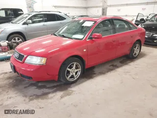 1999 Audi A6 with VIN WAUBA34B8XN010191, listed as a IAAI auction lot 42114866 with 231,183 mi miles. Bid and sale history available at carsss.com. Image 2.