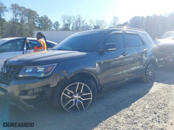 2016 Ford Explorer Sport with VIN 1FM5K8GT1GGA09172, listed as a IAAI auction lot 41191080 with 104,577 mi miles. Bid and sale history available at carsss.com. Image 14.