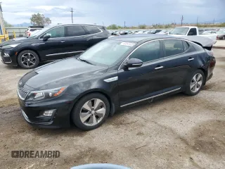 2014 Kia Optima EX with VIN KNAGN4AD0E5068864, listed as a Copart auction lot 64991005 with 125,108 mi miles and Salvage title. Bid and sale history available at DreamBid. Image 1.