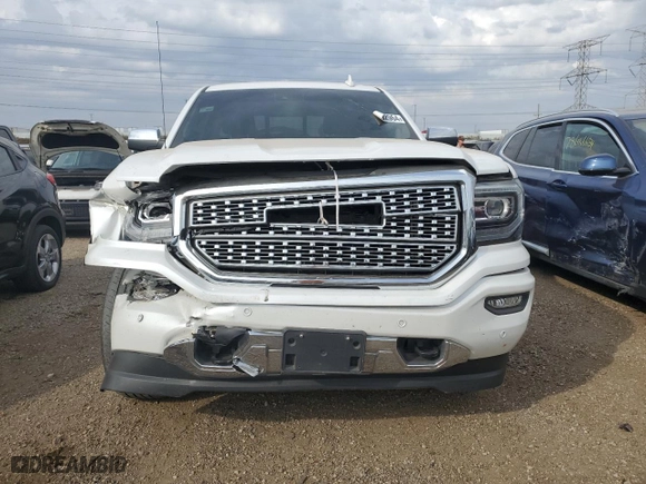 2018 GMC Sierra 1500 Denali with VIN 3GTU2PEC1JG253655, listed as a Copart auction lot 78202964 with 76,960 mi miles and Salvage Title. Bid and sale history available at carsss.com. Image 5.