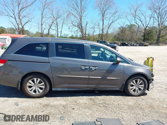 2017 Honda Odyssey SE with VIN 5FNRL5H37HB010208, listed as a IAAI auction lot 41828809 with 67,399 mi miles and . Bid and sale history available at carsss.com. Image 13.