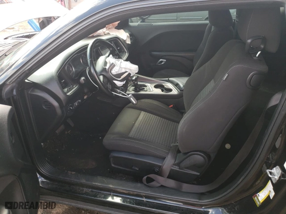 2021 Dodge Challenger SXT with VIN 2C3CDZAG6MH542453, listed as a Copart auction lot 52225485 with 52,452 mi miles and Salvage Title. Bid and sale history available at carsss.com. Image 7.