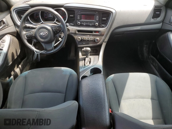 2015 Kia Optima LX with VIN 5XXGM4A72FG451685, listed as a Copart auction lot 57644515 with 182,561 mi miles and Salvage title. Bid and sale history available at DreamBid. Image 8.