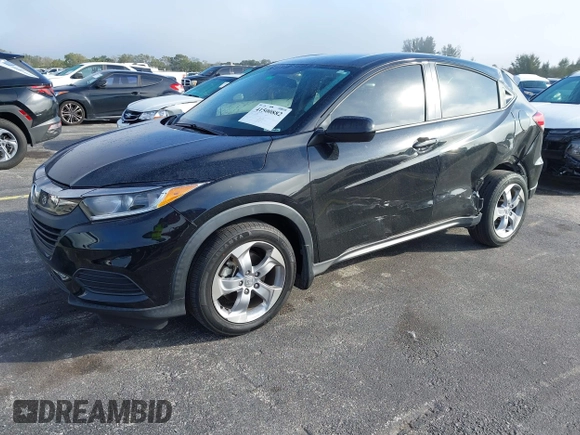 2021 Honda HR-V LX with VIN 3CZRU5H33MM730828, listed as a IAAI auction lot 41500882 with 48,503 mi miles. Bid and sale history available at carsss.com. Image 18.