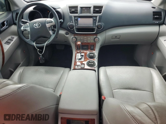 2013 Toyota Highlander Limited with VIN 5TDDK3EH6DS269845, listed as a Copart auction lot 59257595 with 154,073 mi miles and Salvage title. Bid and sale history available at DreamBid. Image 8.