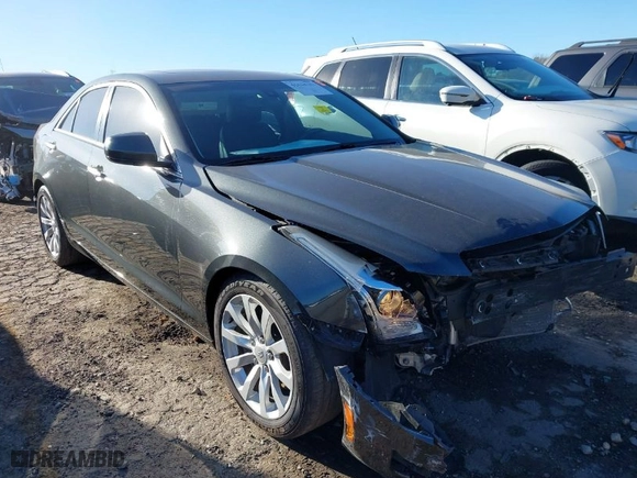 2018 Cadillac ATS Sedan RWD with VIN 1G6AA5RX8J0104318, listed as a IAAI auction lot 41624747 with 73,836 mi miles. Bid and sale history available at carsss.com. Image 6.
