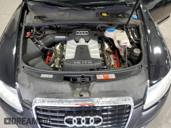 2009 Audi A6 Prestige with VIN WAUWG74F29N060792, listed as a Copart auction lot 61098905 with 175,960 mi miles and Salvage title. Bid and sale history available at DreamBid. Image 11.