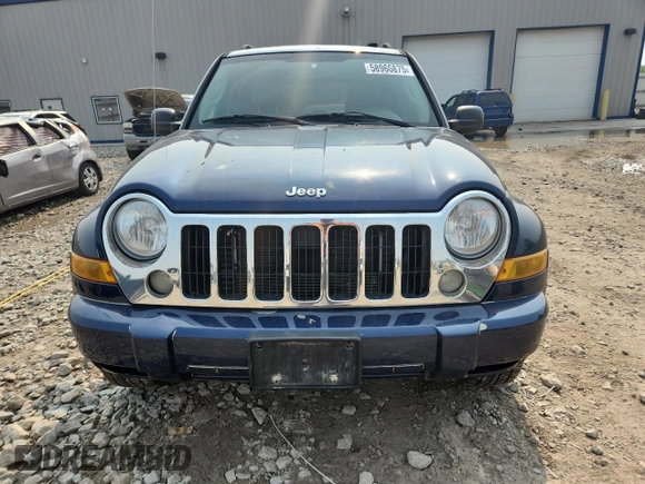 2006 Jeep Liberty Limited with VIN 1J4GL58K16W163927, listed as a Copart auction lot 58966875 with 209,675 mi miles and Clean title. Bid and sale history available at DreamBid. Image 5.