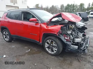 2020 Jeep Compass Limited z VIN 3C4NJDCB0LT118306, wystawiony jako IAAI lot #41958769 z przebiegiem 73 956 mil mil oraz . Historia ofert i sprzedaży dostępna na DreamBid. Obrazek 1.