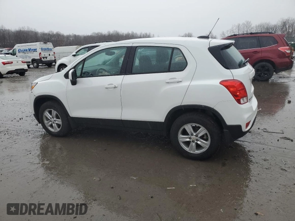 2021 Chevrolet Trax LS with VIN KL7CJNSB3MB344113, listed as a Copart auction lot 47394635 with 34,465 mi miles and Salvage Title. Bid and sale history available at carsss.com. Image 2.