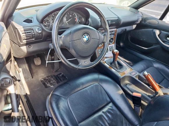 2000 BMW Z3 2.8 with VIN 4USCH3342YLF41905, listed as a Copart auction lot 60073085 with Not provided miles and Salvage title. Bid and sale history available at DreamBid. Image 8.