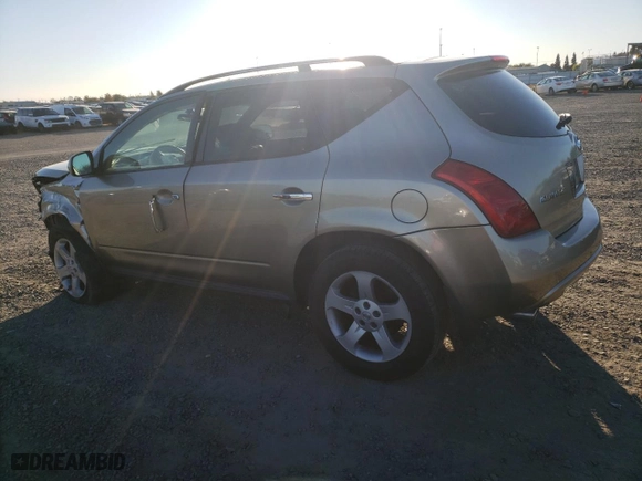 2005 Nissan Murano SL with VIN JN8AZ08W25W408446, listed as a Copart auction lot 79455024 with 153,168 mi miles and Non Repairable. Bid and sale history available at carsss.com. Image 2.