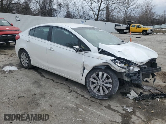 2014 Kia Forte EX with VIN KNAFX4A89E5114846, listed as a Copart auction lot 45282095 with 106,451 mi miles and Salvage Title. Bid and sale history available at carsss.com. Image 4.