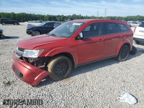 2014 Dodge Journey SE with VIN 3C4PDCAB1ET182547, listed as a Copart auction lot 58557934 with 168,374 mi miles and Salvage Title. Bid and sale history available at carsss.com. Image 1.