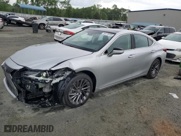 2019 Lexus ES 350 with VIN 58ABZ1B10KU013325, listed as a Copart auction lot 54119185 with 33,497 mi miles and Salvage Title. Bid and sale history available at DreamBid. Image 1.