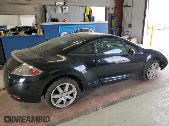 2006 Mitsubishi Eclipse GT with VIN 4A3AK34T66E004535, listed as a Copart auction lot 76970094 with 136,215 mi miles and Salvage Title. Bid and sale history available at carsss.com. Image 3.