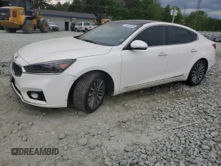 2017 Kia Cadenza Premium z VIN KNALC4J14H5049698, wystawiony jako Copart lot #54002595 z przebiegiem 107 644 mil mil oraz Szkody całkowita. Historia ofert i sprzedaży dostępna na DreamBid. Obrazek 1.