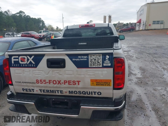 2022 Chevrolet Colorado 2WD Work Truck z VIN 1GCHSBEA4N1234377, wystawiony jako IAAI lot #41854653 z przebiegiem 54 418 mil mil oraz . Historia ofert i sprzedaży dostępna na DreamBid. Obrazek 16.