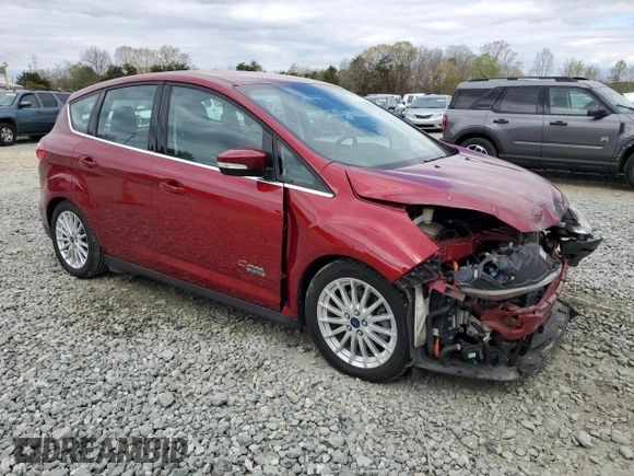 2016 Ford C-Max Energi SEL with VIN 1FADP5CU8GL101147, listed as a Copart auction lot 49293274 with 55,292 mi miles. Bid and sale history available at carsss.com. Image 4.