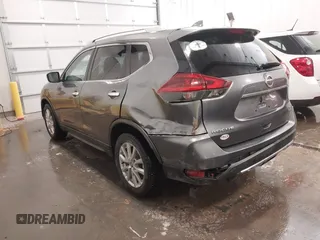 2018 Nissan Rogue S with VIN KNMAT2MT3JP544206, listed as a IAAI auction lot 41744900 with 121,839 mi miles and . Bid and sale history available at carsss.com. Image 3.