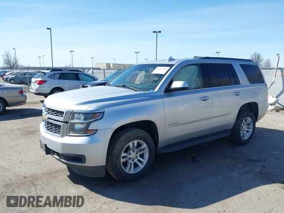 2018 Chevrolet Tahoe LT with VIN 1GNSKBKC3JR195215, listed as a IAAI auction lot 41847254 with 67,328 mi miles and . Bid and sale history available at DreamBid. Image 2.