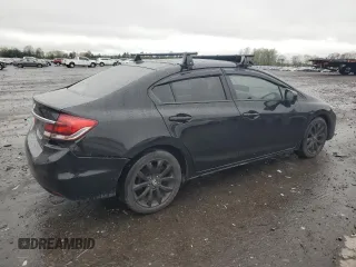 2014 Honda Civic EX-L with VIN 2HGFB2F98EH544403, listed as a Copart auction lot 51933625 with 168,926 mi miles and Salvage Title. Bid and sale history available at DreamBid. Image 3.
