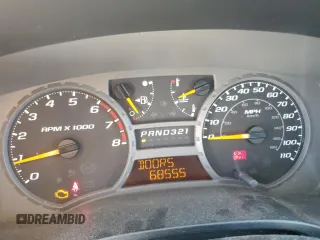 2006 GMC Canyon SLE2 with VIN 1GTDT136168231921, listed as a Copart auction lot 76283884 with 68,555 mi miles and Salvage Title. Bid and sale history available at carsss.com. Image 9.