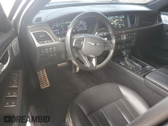 2019 Genesis G80 3.8L with VIN KMTFN4JE2KU313156, listed as a Copart auction lot 76731004 with 75,469 mi miles and Clean Title. Bid and sale history available at carsss.com. Image 8.