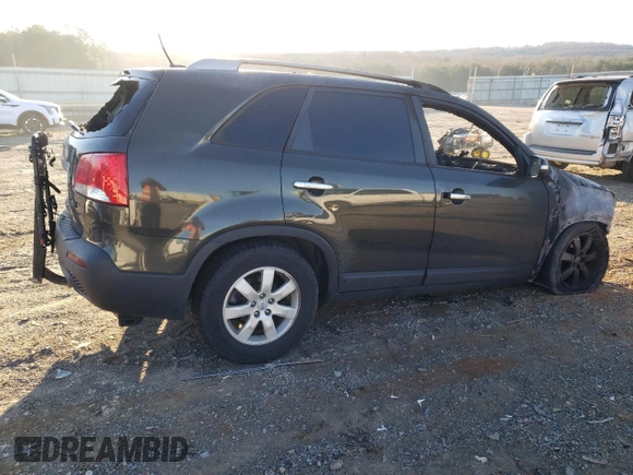 2012 Kia Sorento LX with VIN 5XYKT3A61CG233596, listed as a Copart auction lot 49766425 with Not Provided miles and Non Repairable. Bid and sale history available at DreamBid. Image 3.