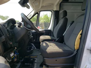 2023 Ram ProMaster Cargo with VIN 3C6LRVDG8PE565077, listed as a Copart auction lot 55407095 with 5,596 mi miles and Salvage Title. Bid and sale history available at carsss.com. Image 7.