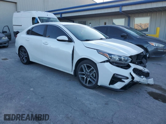 2019 Kia Forte EX with VIN 3KPF54AD6KE056149, listed as a Copart auction lot 46540105 with 82,111 mi miles and Salvage Title. Bid and sale history available at carsss.com. Image 4.