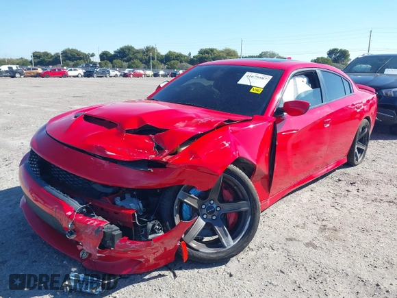 2019 Dodge Charger SRT Hellcat with VIN 2C3CDXL90KH635808, listed as a IAAI auction lot 41679587 with 43,940 mi miles and . Bid and sale history available at DreamBid. Image 6.