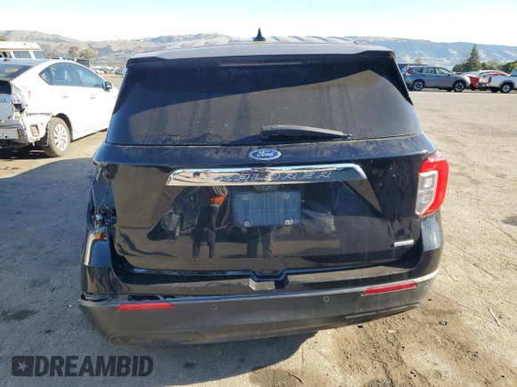 2020 Ford Explorer with VIN 1FMSK7BHXLGA45453, listed as a Copart auction lot 88759705 with 142,141 mi miles and Salvage Title. Bid and sale history available at carsss.com. Image 6.