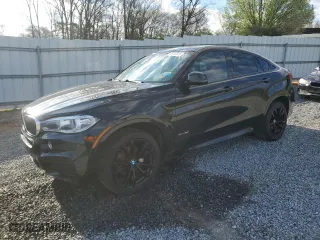 2018 BMW X6 xDrive35i with VIN 5UXKU2C53J0X51027, listed as a Copart auction lot 49252625 with 134,993 mi miles and Clean Title. Bid and sale history available at carsss.com. Image 1.