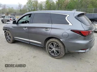 2020 Infiniti QX60 Pure с VIN 5N1DL0MM5LC517766, выставлен на аукционе Copart как лот 53271765 с пробегом 57 897 миль миль и Списание • Salvage title. История ставок и продаж доступна на DreamBid. Изображение 2.