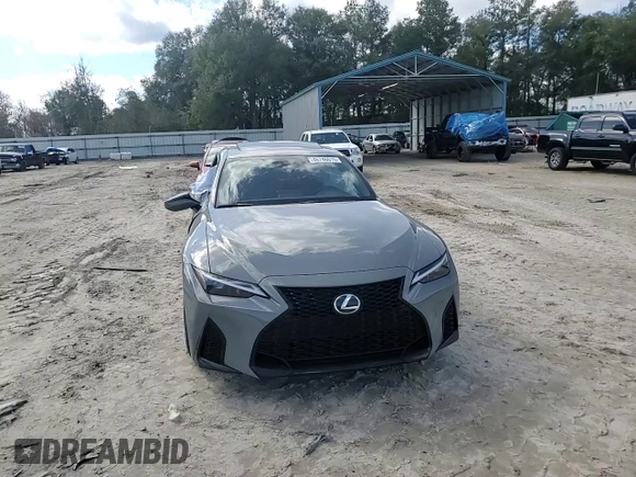 2025 Lexus IS with VIN JTHBZ1B25S5083142, listed as a Copart auction lot 46746015 with 0 mi miles and Salvage Title. Bid and sale history available at carsss.com. Image 11.