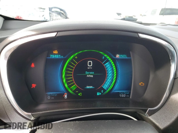2016 Chevrolet Volt Premier with VIN 1G1RD6S55GU139589, listed as a Copart auction lot 40837333 with 79,491 mi miles. Bid and sale history available at carsss.com. Image 9.