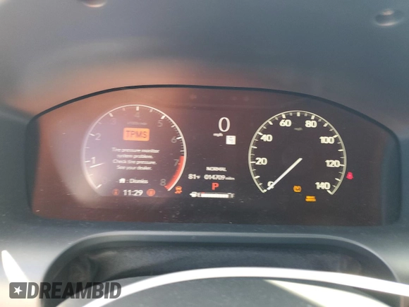 2024 Honda HR-V Sport with VIN 3CZRZ2H56RM708508, listed as a Copart auction lot 57341425 with 14,709 mi miles and Salvage title. Bid and sale history available at DreamBid. Image 9.