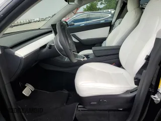 2022 Tesla Model Y Performance with VIN 7SAYGDEF5NF344292, listed as a Copart auction lot 59153775 with Not provided miles and Salvage title. Bid and sale history available at DreamBid. Image 7.
