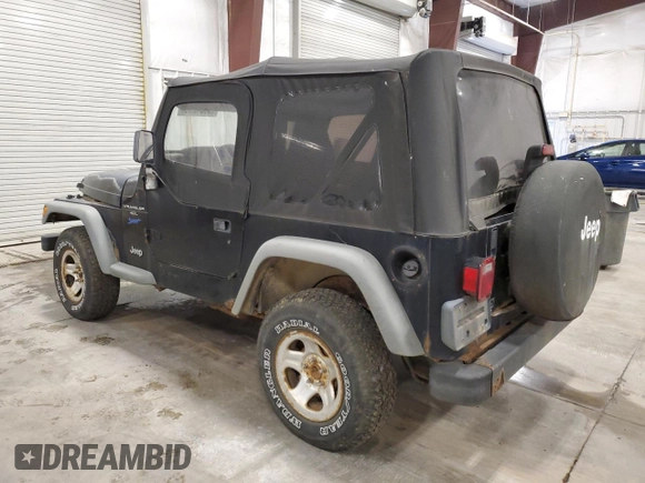 1997 Jeep Wrangler Sport with VIN 1J4FY19S8VP471139, listed as a Copart auction lot 60664255 with 126,710 mi miles and Clean title. Bid and sale history available at DreamBid. Image 2.