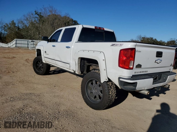 2017 Chevrolet Silverado 1500 LTZ with VIN 3GCUKSEJ5HG151660, listed as a Copart auction lot 45924435 with 136,520 mi miles and Salvage Title. Bid and sale history available at DreamBid. Image 2.