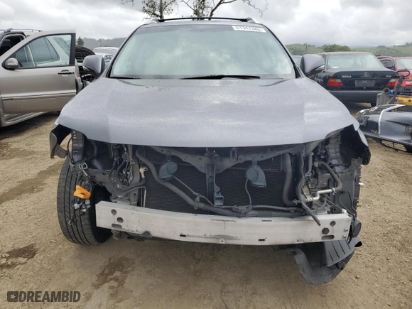 2013 Lexus RX 450h with VIN JTJBC1BA0D2067006, listed as a Copart auction lot 51347385 with 96,766 mi miles and Salvage Title. Bid and sale history available at carsss.com. Image 5.