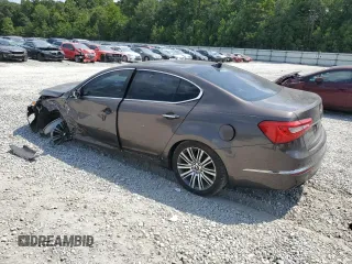 2015 Kia Cadenza Premium with VIN KNALN4D71F5185021, listed as a Copart auction lot 69857384 with 120,488 mi miles and Salvage Title. Bid and sale history available at carsss.com. Image 2.