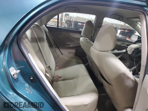 2010 Toyota Corolla with VIN 2T1BU4EE9AC373148, listed as a Copart auction lot 52305235 with 150,476 mi miles and Salvage Title. Bid and sale history available at DreamBid. Image 10.