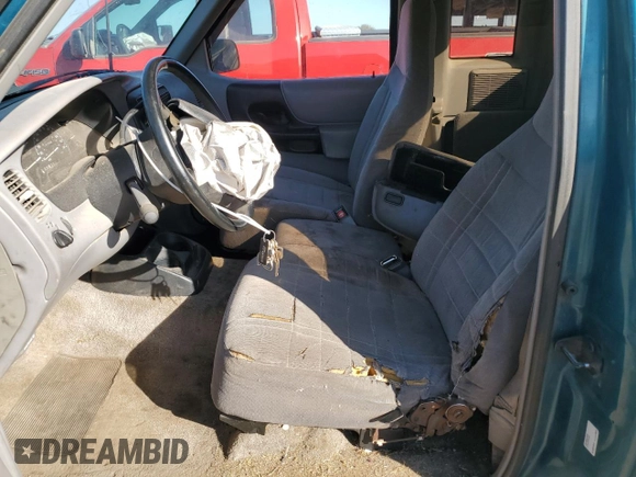 1996 Ford Ranger XL with VIN 1FTCR14U7TPB59468, listed as a Copart auction lot 77774184 with 331,995 mi miles and Salvage Title. Bid and sale history available at carsss.com. Image 7.