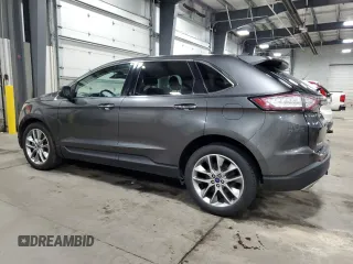 2015 Ford Edge Titanium with VIN 2FMPK4K80FBB12755, listed as a Copart auction lot 51602025 with 85,298 mi miles and Salvage Title. Bid and sale history available at carsss.com. Image 2.